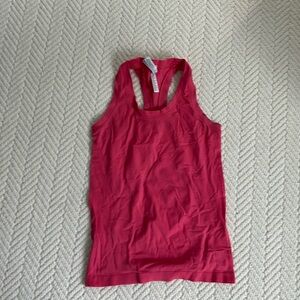 Athleta work out tank top size small in hot pink